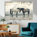 Chines Style Majestic Horses Wall Art | Ready to Hang and