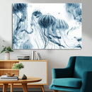 Abstract Jellyfish Canvas Print Wall Art