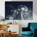Jellyfish Wall Art Canvas Print, Modern Abstract Jellyfish by MyGreatCanvas | Canvas Wall Art Prints | Photo Prints & Wall Decor