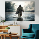 Jesus Walking on Water Wall Art | Canvas Print | Ready to