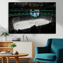 American Airlines Center Dallas Stars Wall Art Canvas Print