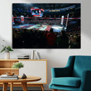 Rogers Arena Vancouver Canucks Ice Hockey Stadium Wall Art,