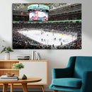 Sharks Arena Blackhawks Sharks Ice Hockey Stadium Wall Art by MyGreatCanvas | Canvas Wall Art Prints | Photo Prints & Wall Decor