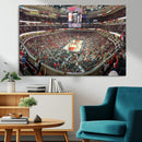 United Center Chicago Bulls Stadium Wall Art Canvas Print