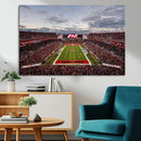 Florida Tampa Raymond James Stadium Wall Art Canvas Print -