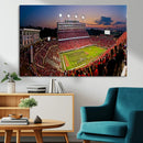 NC State Wolfpack Football Team Print - Raleigh by MyGreatCanvas | Canvas Wall Art Prints | Photo Prints & Wall Decor