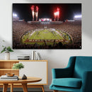 Framed Florida State Seminoles Football Team Print -