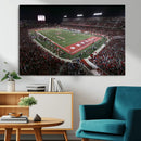 Houston Cougars Football Team Print - Houston TDECU Stadium