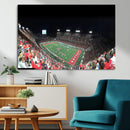 Houston Cougars Football Team Print - Houston TDECU Stadium