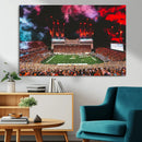 Virginia Tech Hokies Football Team Print - Blacksburg Lane by MyGreatCanvas | Canvas Wall Art Prints | Photo Prints & Wall Decor