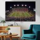 Demon Deacons Print Canvas, Football Team Print -