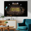 Wake Forest University Demon Deacons Canvas Printi, Football