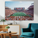 Framed Texas Memorial Stadium Canvas, University of Texas by MyGreatCanvas | Canvas Wall Art Prints | Photo Prints & Wall Decor