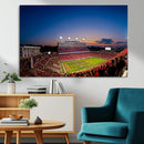 Wolfpack Football Team Wall Art Print - Raleigh