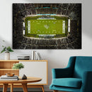 UCF Knights Football Team Print - Orlando FBC Mortgage by MyGreatCanvas | Canvas Wall Art Prints | Photo Prints & Wall Decor