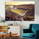 University of Kansas Jayhawks Football Team Print - Lawrence by MyGreatCanvas | Canvas Wall Art Prints | Photo Prints & Wall Decor