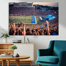 University of Kansas Jayhawks Football Team Art Print - by MyGreatCanvas | Canvas Wall Art Prints | Photo Prints & Wall Decor