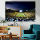 University of Michigan Wolverines Football Team Print - Ann by MyGreatCanvas | Canvas Wall Art Prints | Photo Prints & Wall Decor
