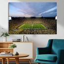 University of Michigan Wolverines Football Team Print - Ann by MyGreatCanvas | Canvas Wall Art Prints | Photo Prints & Wall Decor