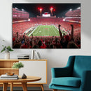 University of Nebraska Cornhuskers Football Team Print -