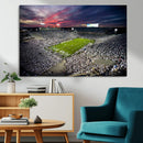 Penn State Nittany Lions Football Team Print - University