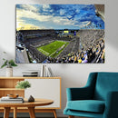 Framed USF Bulls Football Team Print - Tampa Raymond James by MyGreatCanvas | Canvas Wall Art Prints | Photo Prints & Wall Decor