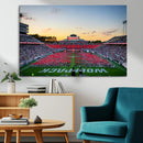 NC State Wolfpack Football Team Print Wall Art - Raleigh by MyGreatCanvas | Canvas Wall Art Prints | Photo Prints & Wall Decor