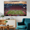 Framed Arizona Wildcats Football Team Print - Tucson Arizona by MyGreatCanvas | Canvas Wall Art Prints | Photo Prints & Wall Decor