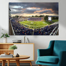 Duke University Blue Devils Football Team Print - Durham