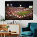 Indiana University Hoosiers Football Team Print Canvas - by MyGreatCanvas | Canvas Wall Art Prints | Photo Prints & Wall Decor
