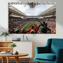 Miami Hurricanes Football Team Wall Art Print - Miami Hard