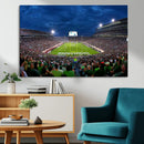 Michigan State Spartans Football Team Print - East Lansing