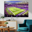 Northwestern University Wildcats Football Team Print -