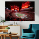 Ohio State University Buckeyes Football Team Print - by MyGreatCanvas | Canvas Wall Art Prints | Photo Prints & Wall Decor