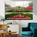 Texas Tech Red Raiders Football Team Print - Lubbock Jones