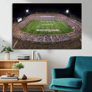 The University of Connecticut UCONN Huskies Football Team by MyGreatCanvas | Canvas Wall Art Prints | Photo Prints & Wall Decor
