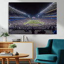 The University of Washington Huskies Football Team Print -