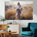 Jesus the Good Shepherd Wall Art Canvas Print - Lost Lamb