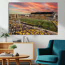 University of Wyoming Cowboys Football Team Print - Laramie by MyGreatCanvas | Canvas Wall Art Prints | Photo Prints & Wall Decor