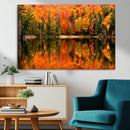Forest Reflection Art | Autumn Forest Reflection Wall Art | by MyGreatCanvas | Canvas Wall Art Prints | Photo Prints & Wall Decor