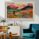 Yayoi Kusama 1986 Wall Art Print – Wabi Sabi Japanese