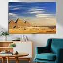 Majestic Ancient Wonders Wall Art Canvas Print – Golden by MyGreatCanvas | Canvas Wall Art Prints | Photo Prints & Wall Decor