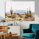 Desert Cactus Canvas Wall Art – Serene Southwestern Arizona by MyGreatCanvas | Canvas Wall Art Prints | Photo Prints & Wall Decor