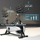 Magnetic Stationary Bike with Heart Rate by LJGDeals