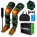 LX10 Full Leg Compression Massager, Forest Green
