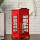 12''High Decorative CandleTelephone Booth Lantern by JHY DESIGN
