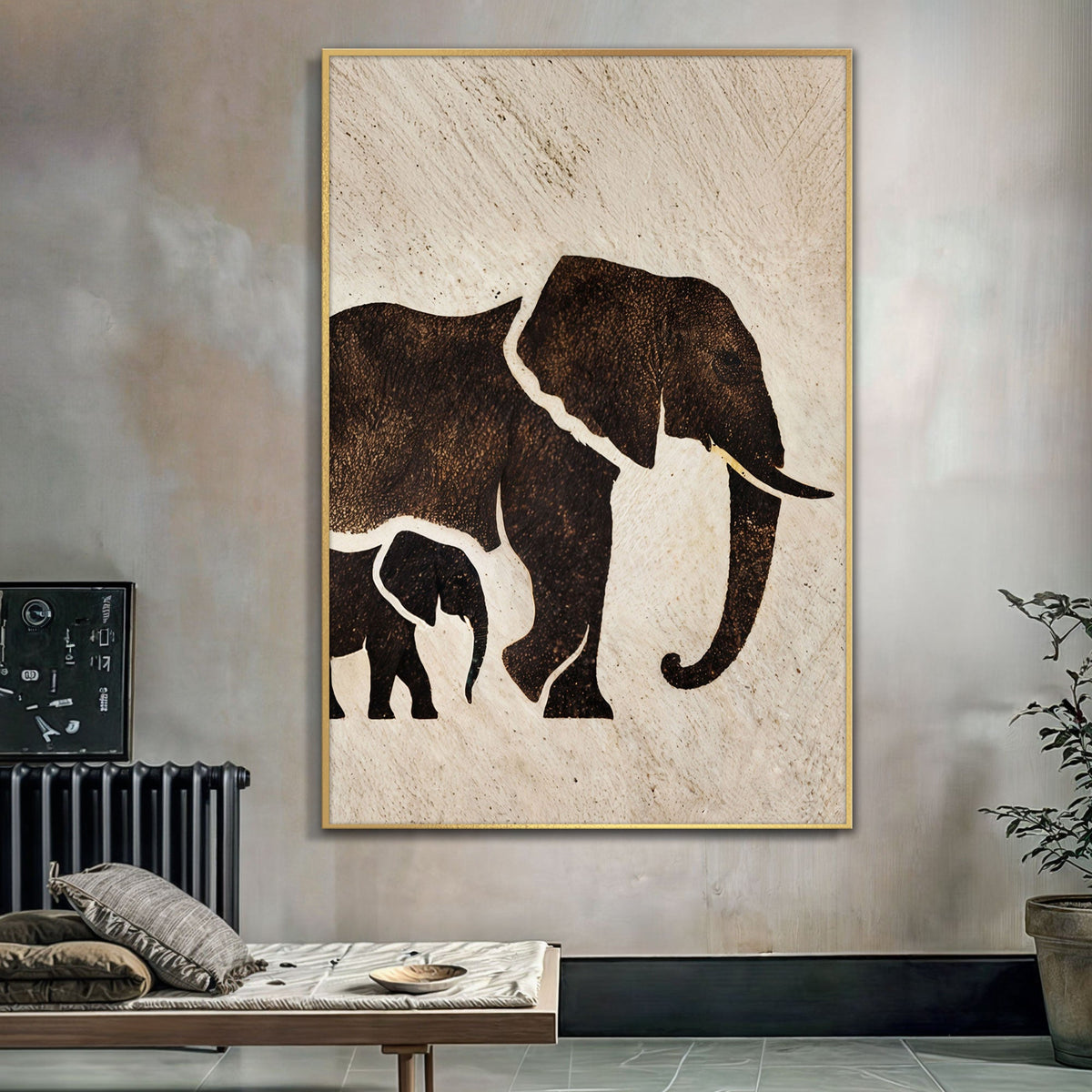 Elephant Heritage Wall Art, photo 3 of 10