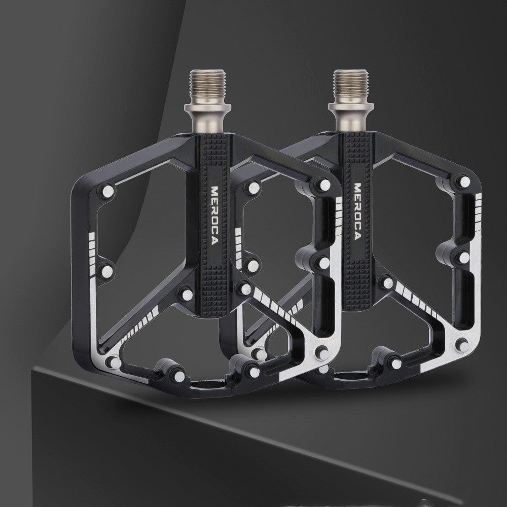 Bicycle Pedal Non-Slip  Bike Pedals Aluminum Alloy Flat Platform Applicable Waterproof Cycling Accessories Bike Pedals Road Bicycle Pedals Cleats Set Clipless Pedals Compatible With Road Bikes, photo 4 of 15