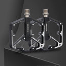 Bicycle Pedal Non-Slip  Bike Pedals Aluminum Alloy Flat Platform Applicable Waterproof Cycling Accessories Bike Pedals Road Bicycle Pedals Cleats Set Clipless Pedals Compatible With Road Bikes