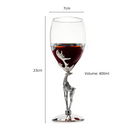 Stag Antler Set Of 2 Wine Glasses 9h Wine Glasses Set For Any Home Bar Luxury Glass Stag Deer Figuri by The Wine Savant